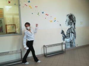 Mural Art in Duca d'Aosta School
